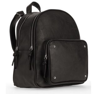 No Boundaries Black Zip Backpack